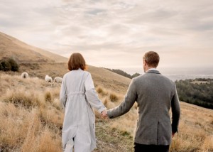 Port Hills wedding photograph