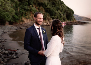 wainui wedding beach chch